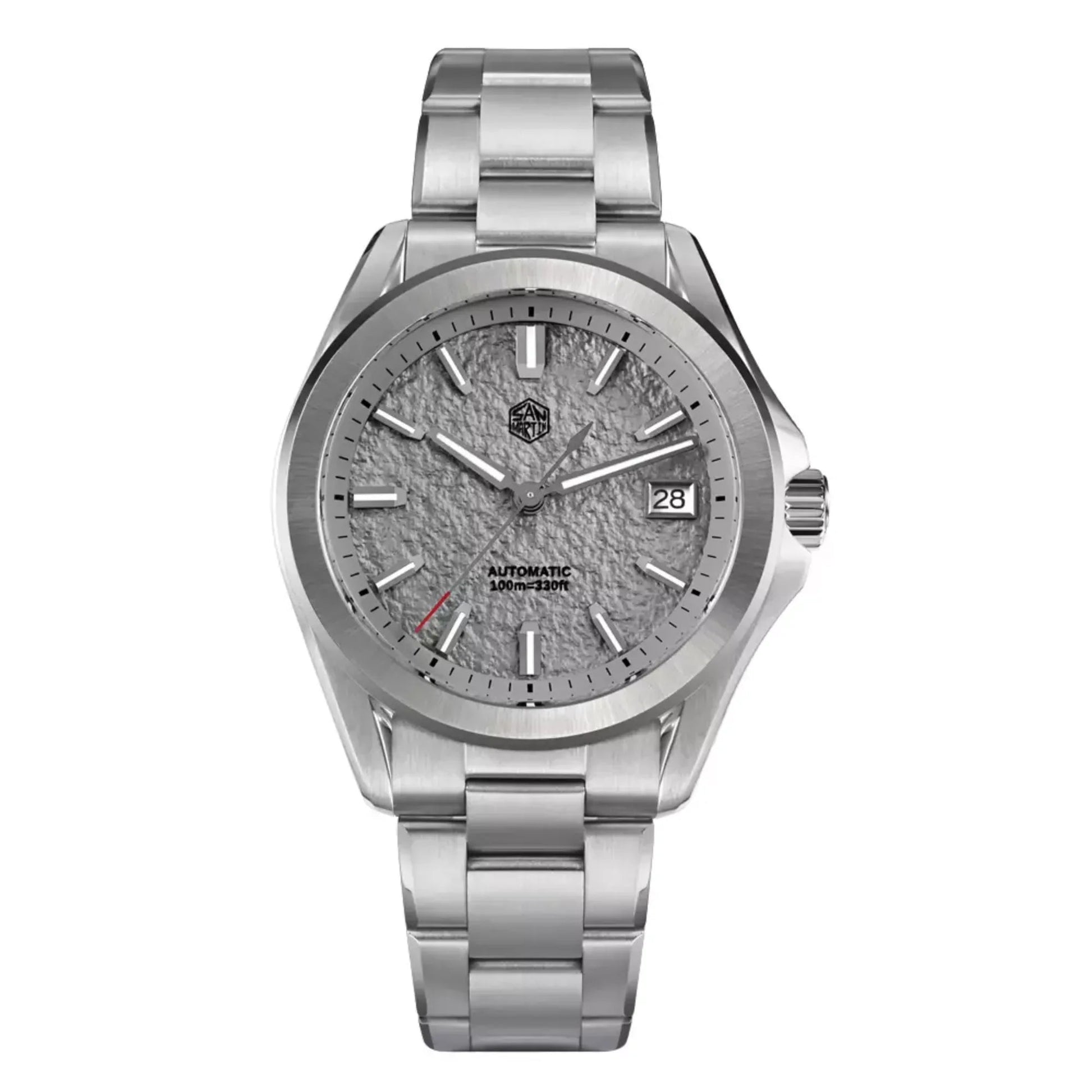 San Martin New 39mm Luxury Men’s Business Dress Watch NH35 Automatic Mechanical Waterproof 100m Luminous SN0129-C2 - DREAM WATCHES