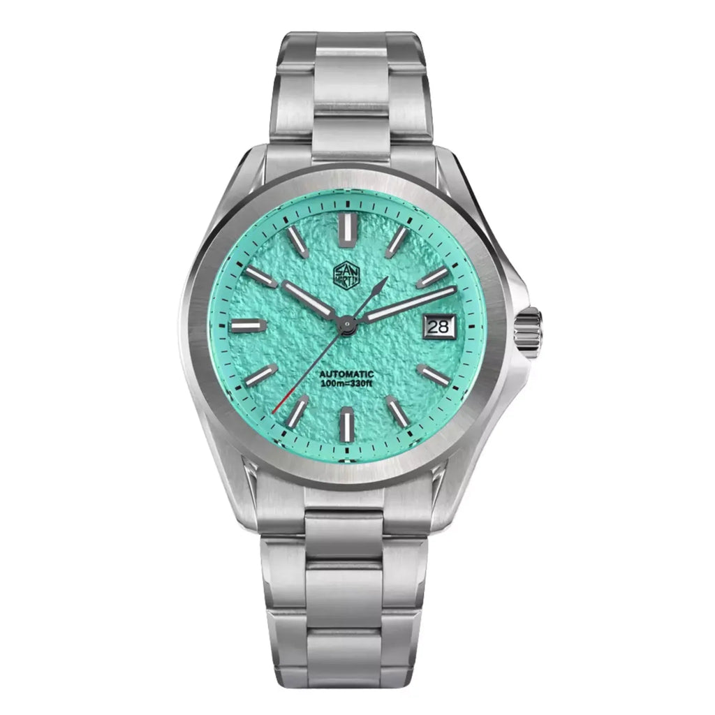 San Martin New 39mm Luxury Men’s Business Dress Watch NH35 Automatic Mechanical Waterproof 100m Luminous SN0129-C2 - DREAM WATCHES