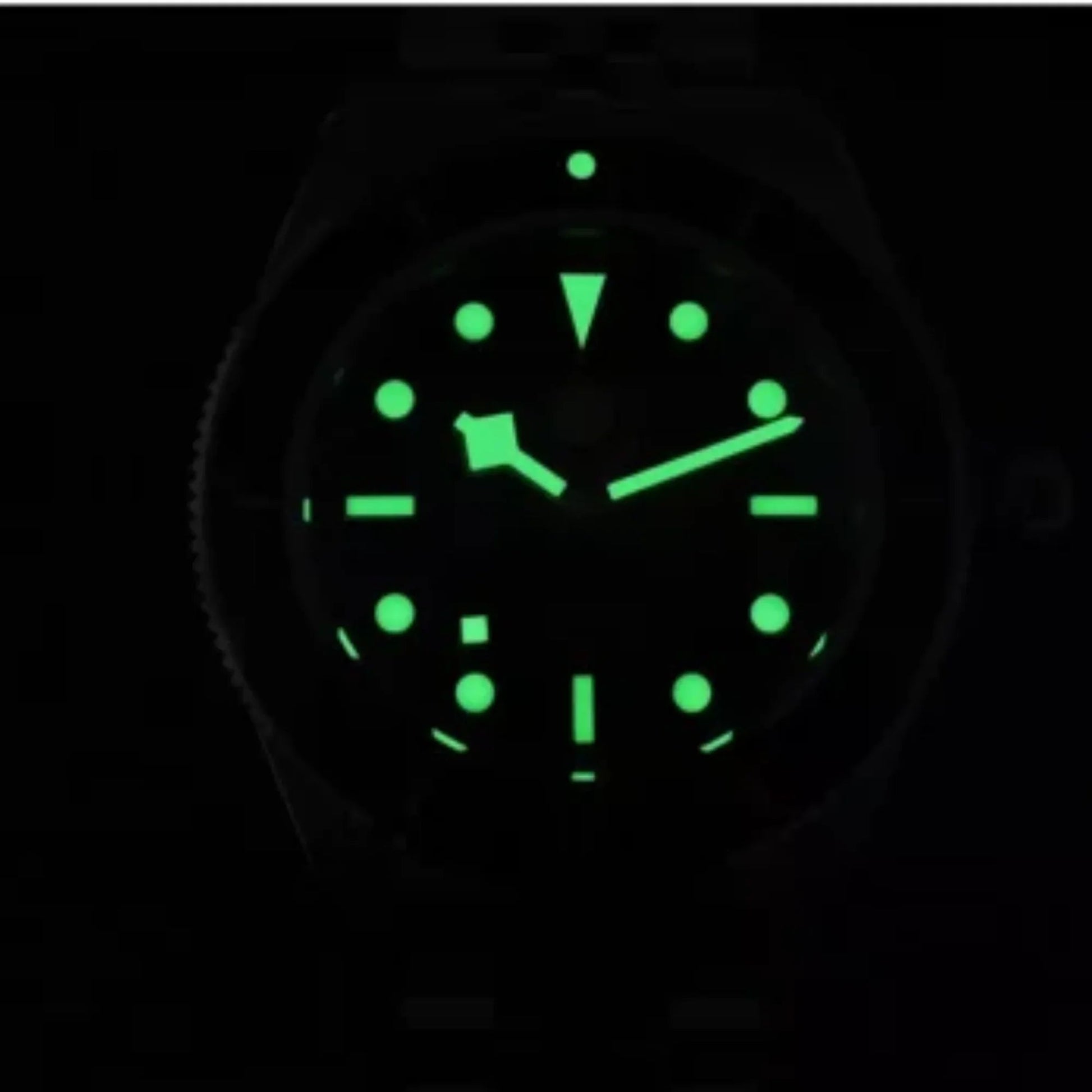 San Martin New 40mm BB Diver Watch snowflake hands NH35 Automatic Mechanical Sapphire black /gray gradient grid dial SN0128-B - DREAM WATCHES
