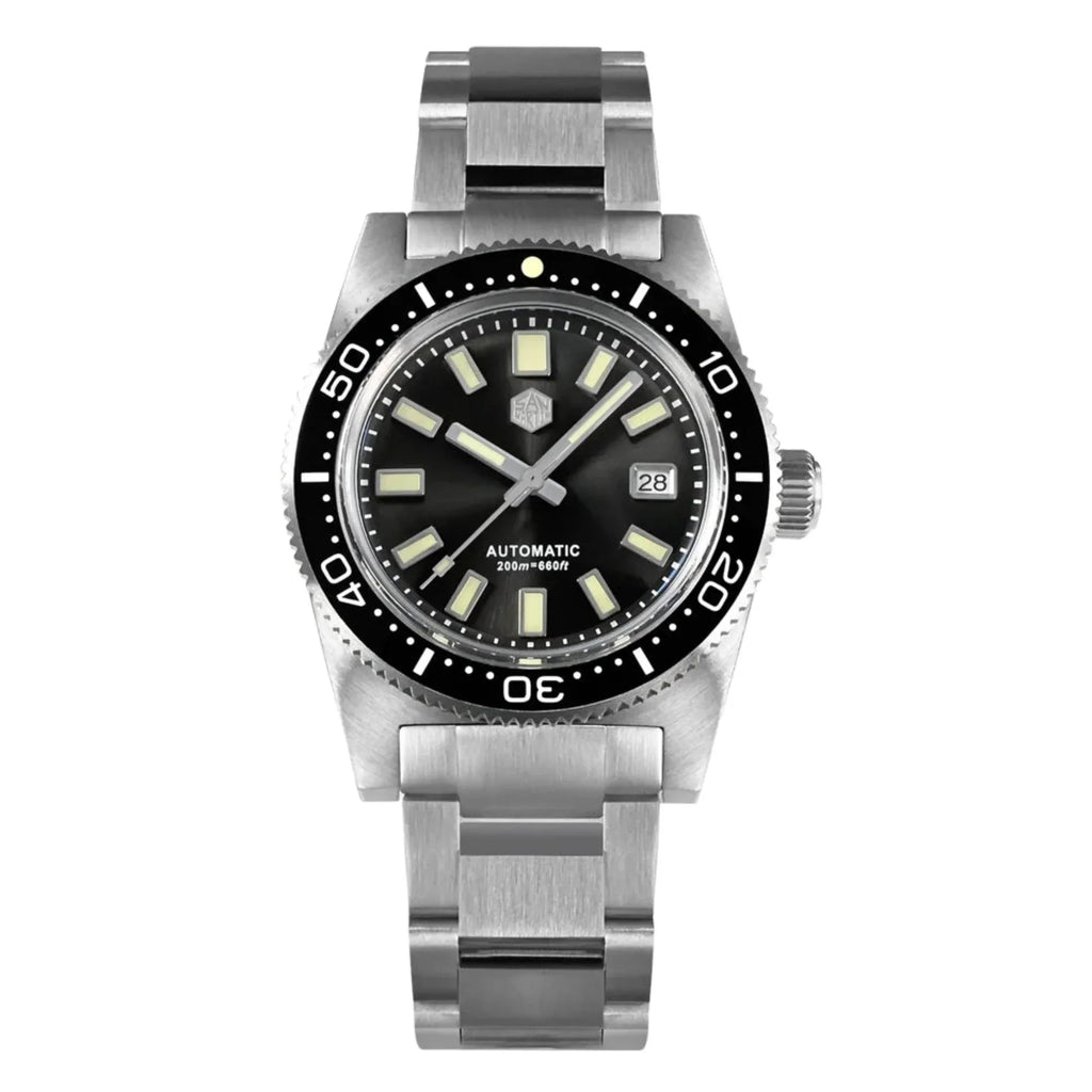 San Martin New 62mas 37mm Diver Mens Watch SN007-GX - PT5000 - DREAM WATCHES