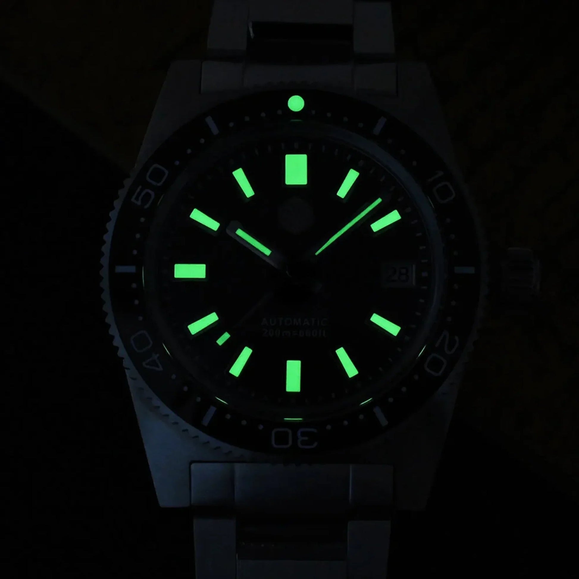 San Martin New 62mas 37mm Diver Mens Watch SN007-GX - PT5000 - DREAM WATCHES
