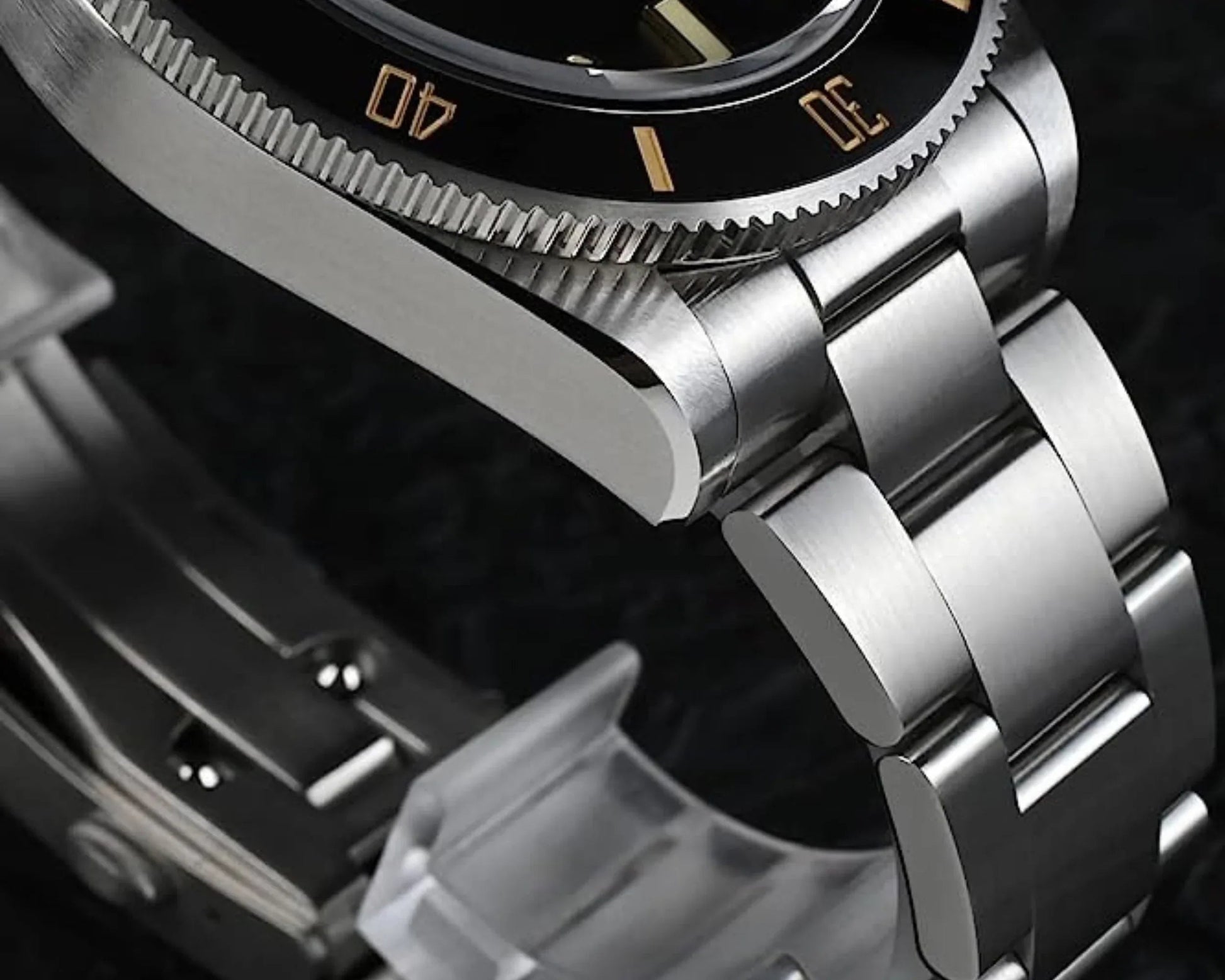 San Martin New BB58 NH35 40mm Diver Watch SN008GB - Black - DREAM WATCHES