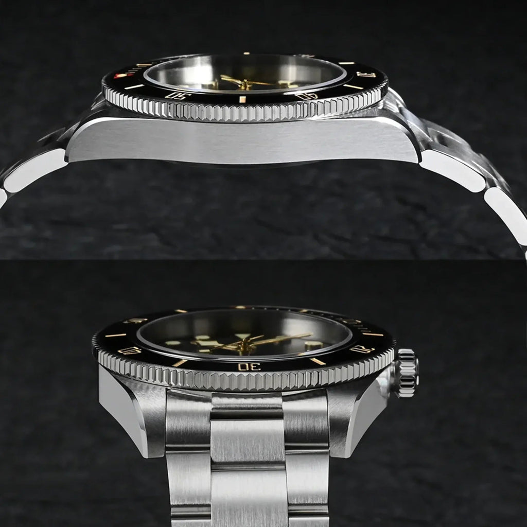 San Martin New BB58 NH35 40mm Diver Watch SN008GB - Black - DREAM WATCHES