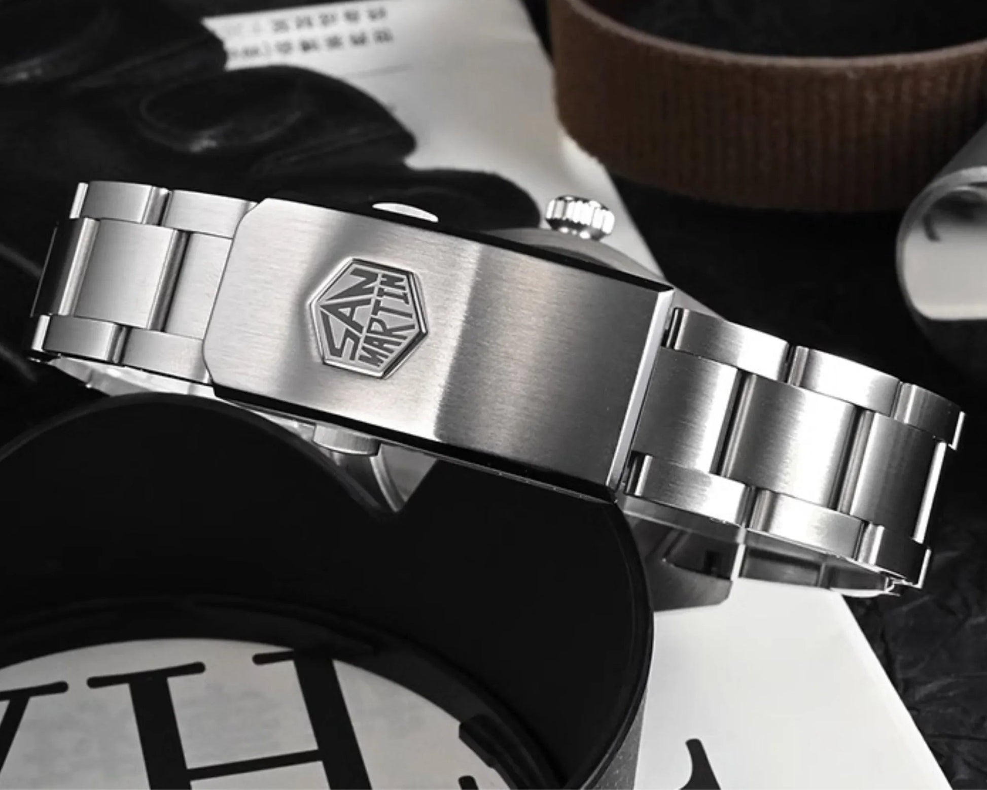 San Martin New BB58 NH35 40mm Diver Watch SN008GB - Black - DREAM WATCHES