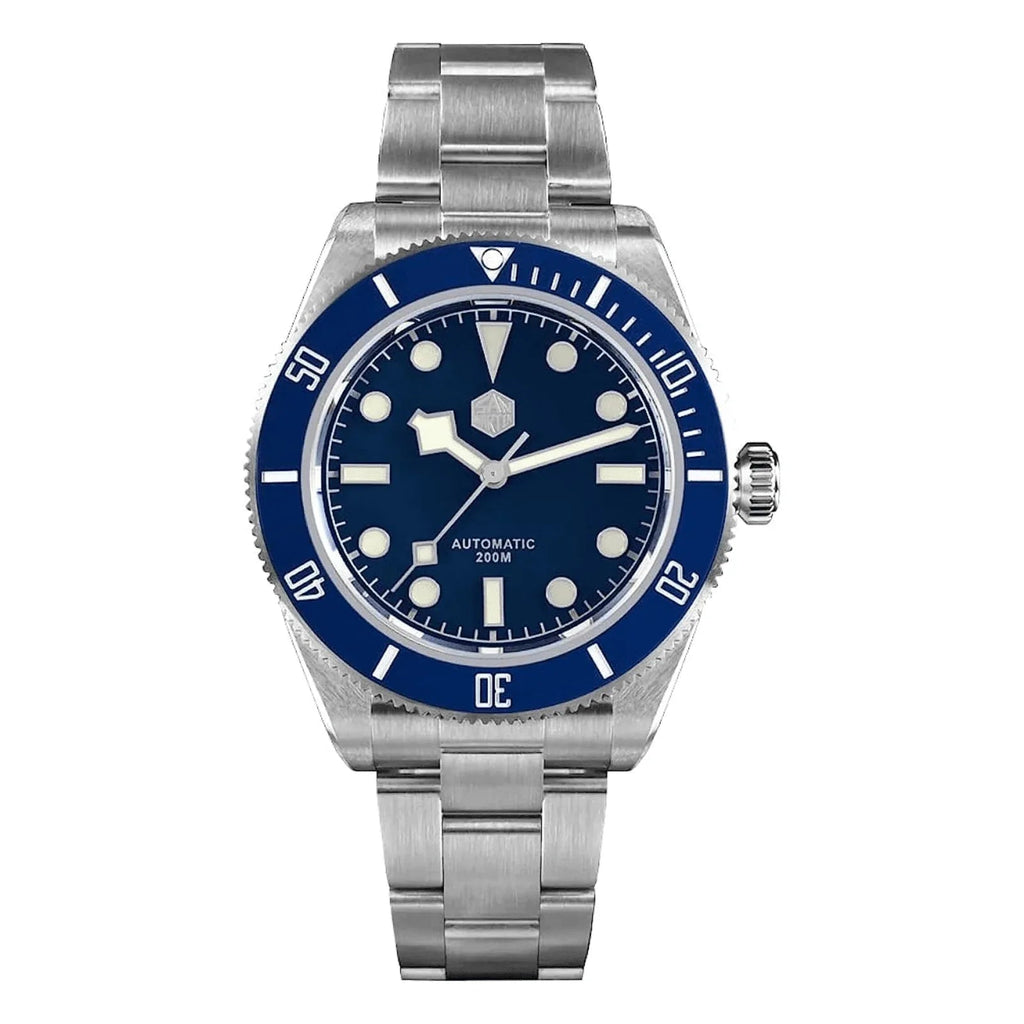 San Martin New BB58 NH35 40mm Diver Watch SN008GB - Blue - DREAM WATCHES