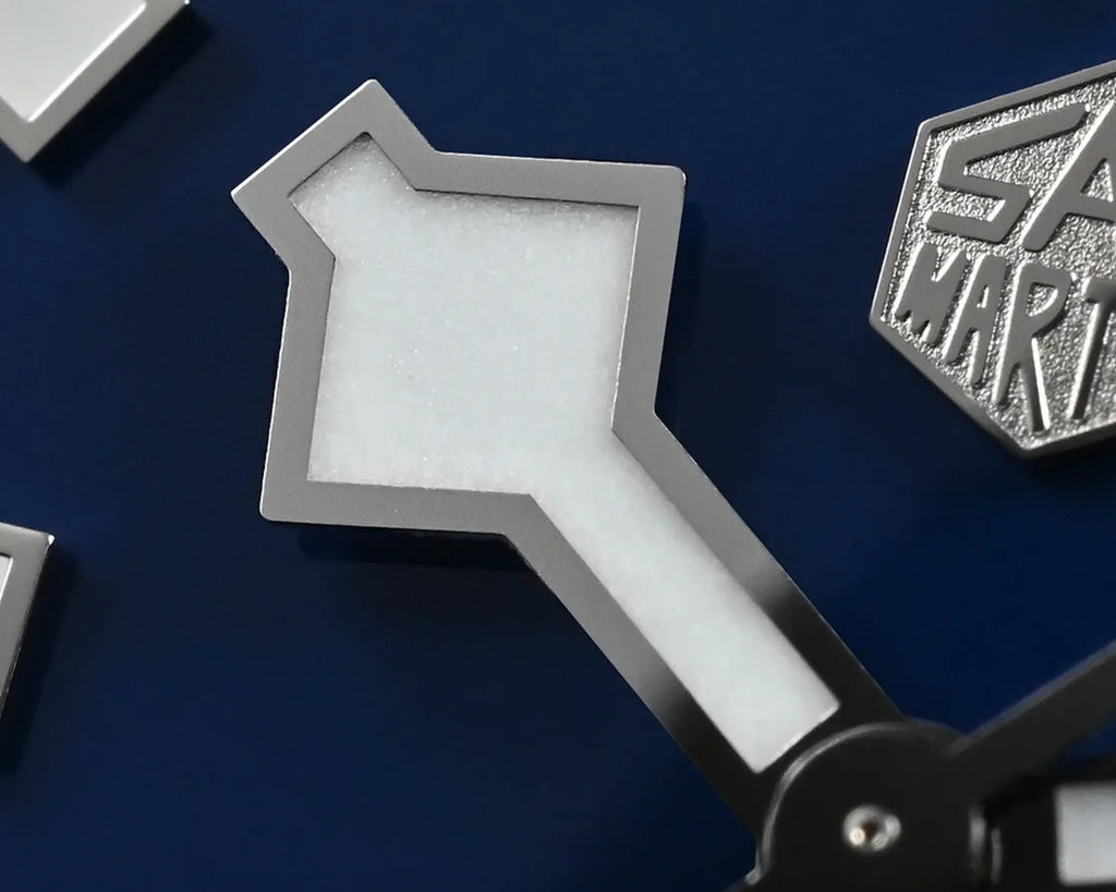 San Martin New Diver Watch Classic Snowflake Hands SN0111G - Blue - DREAM WATCHES