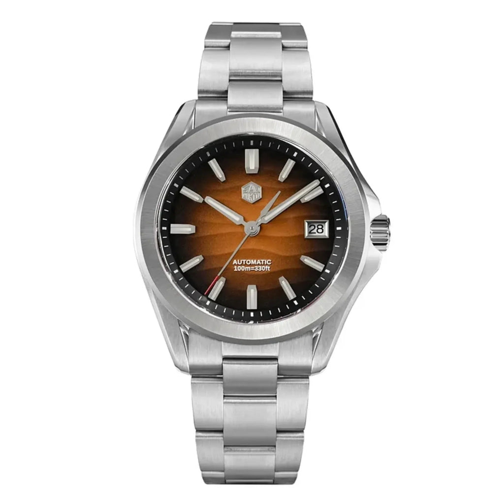 San Martin New Gada 39mm Desert Texture Men Watch SN0129 - DREAM WATCHES