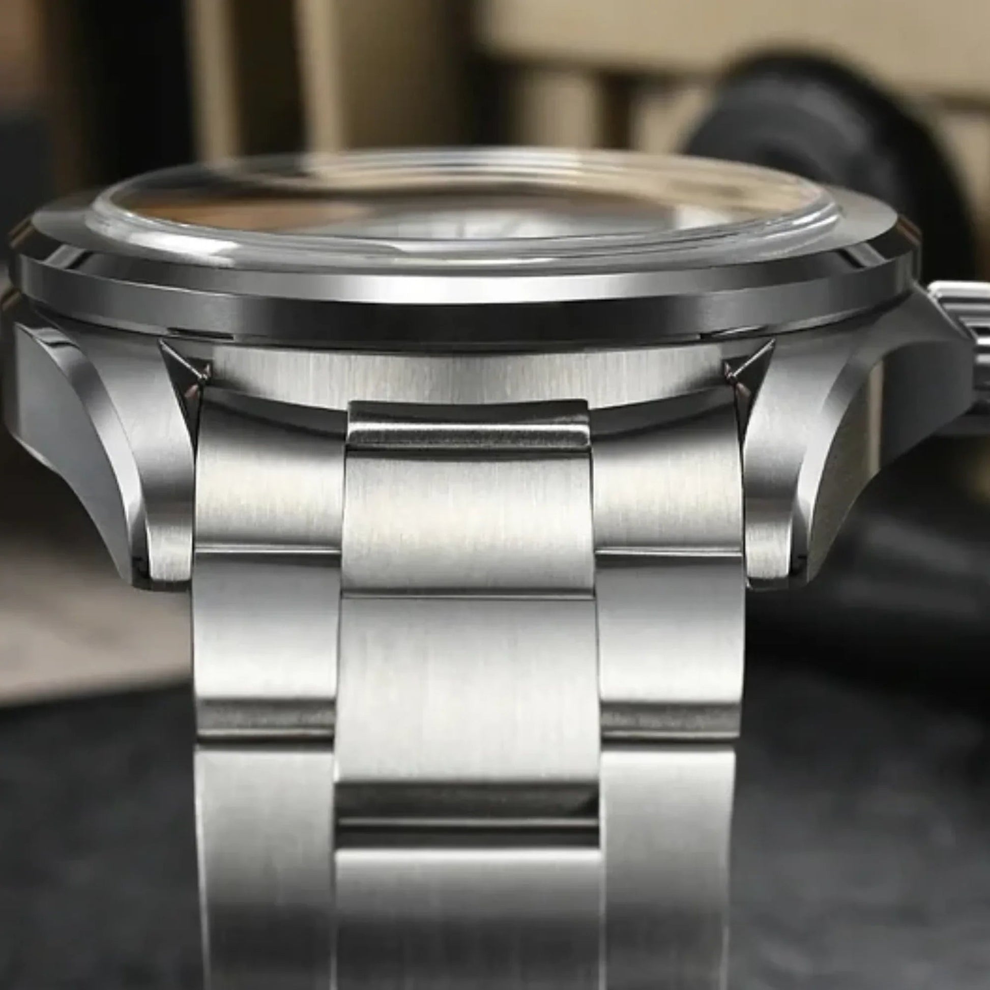 San Martin New Gada 39mm Desert Texture Men Watch SN0129 - DREAM WATCHES