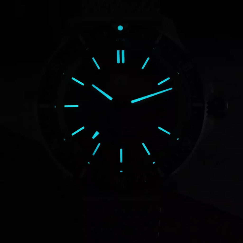San Martin New Original Design Fashion 40mm Men Sports Watch NH35 Automatic Mechanical Waterproof 200m Gradient Red Dial SN0118-G1 - DREAM WATCHES