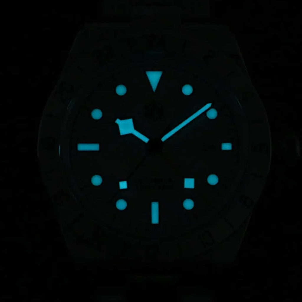 San Martin NH34 39mm BB GMT Watch SN0054GB - Black Dial - DREAM WATCHES
