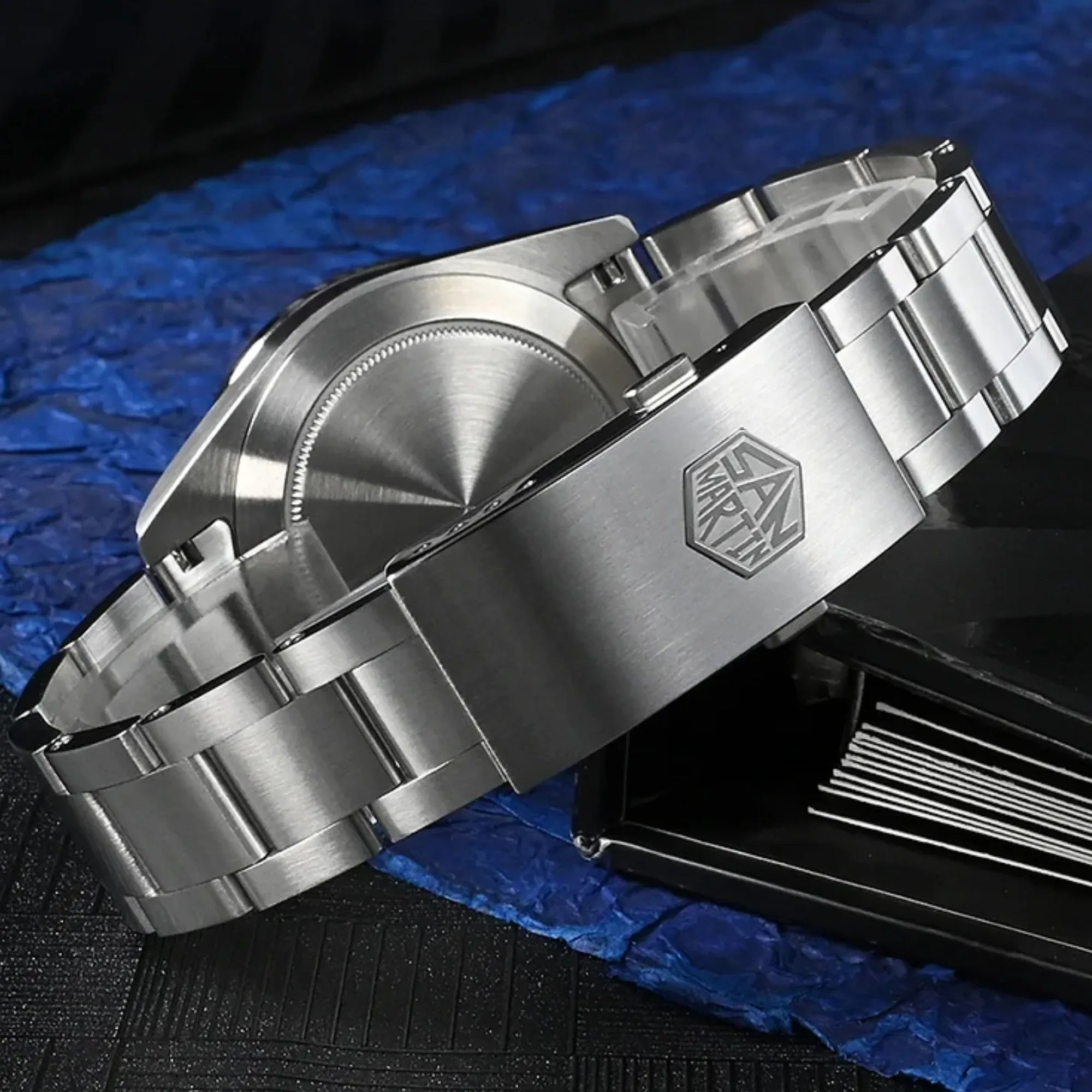 San Martin NH34 39mm BB GMT Watch SN054C - Orange - DREAM WATCHES