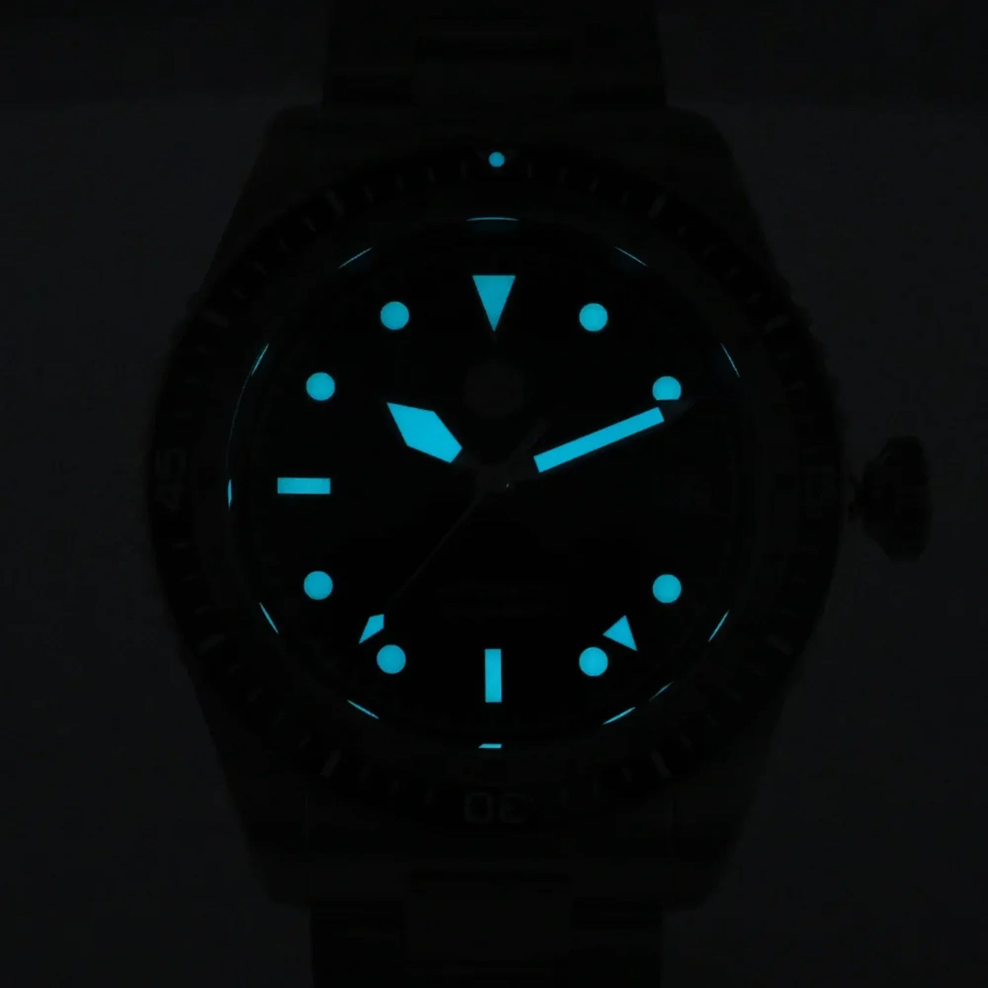 San Martin NH34 GMT Bidirectional Bezel Light Date SN0112G - Black Bezel - DREAM WATCHES