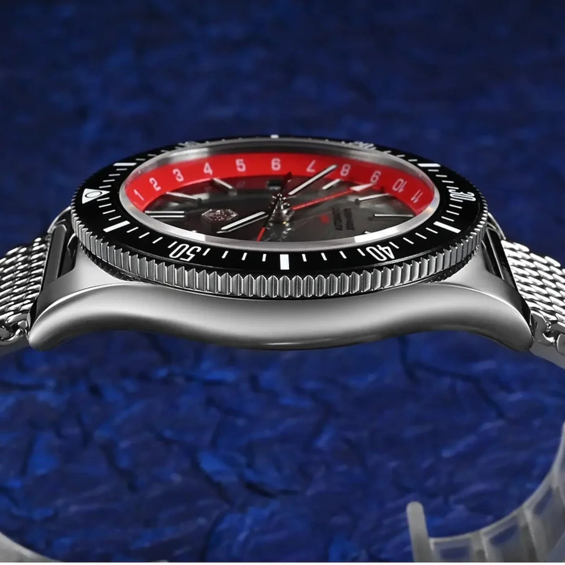 San Martin Original Design Sports Watch SN0119G - Black Dial - DREAM WATCHES