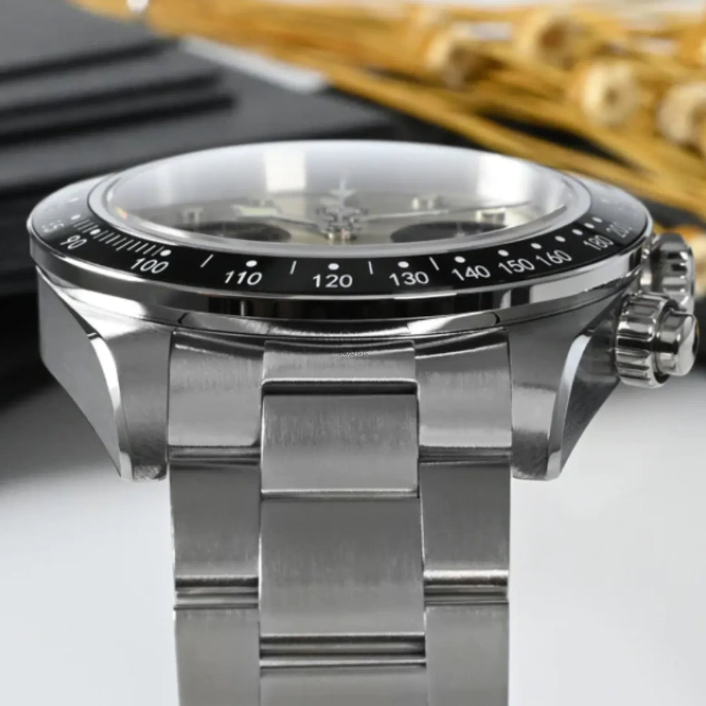 San Martin Panda BB Chronograph Retro Men Watch SN052-G-JS - DREAM WATCHES