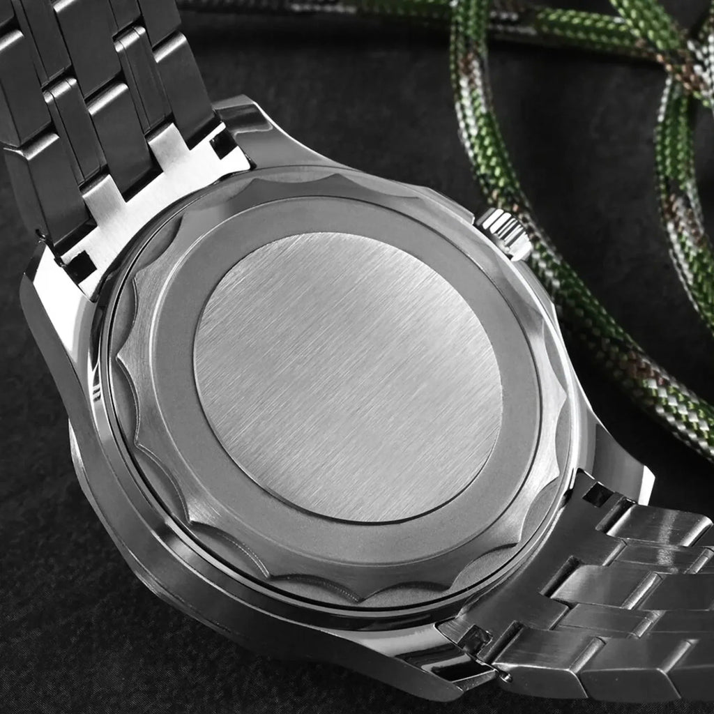 San Martin Sea Ghost Diving Watch SN0088G2 - Black - DREAM WATCHES