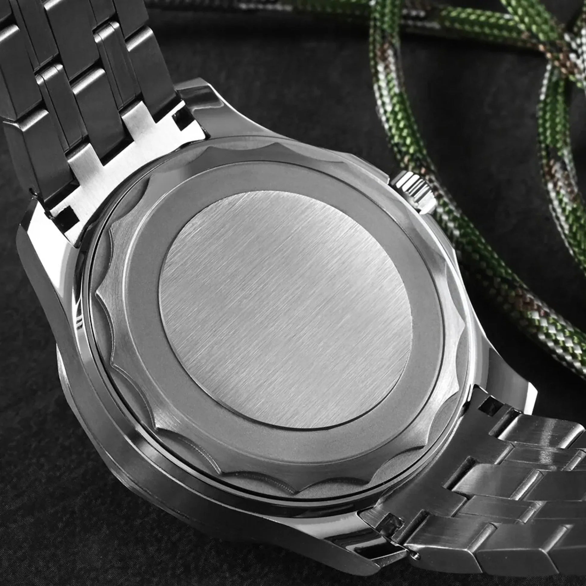 San Martin Sea Ghost Diving Watch SN0088G2 - Black - DREAM WATCHES
