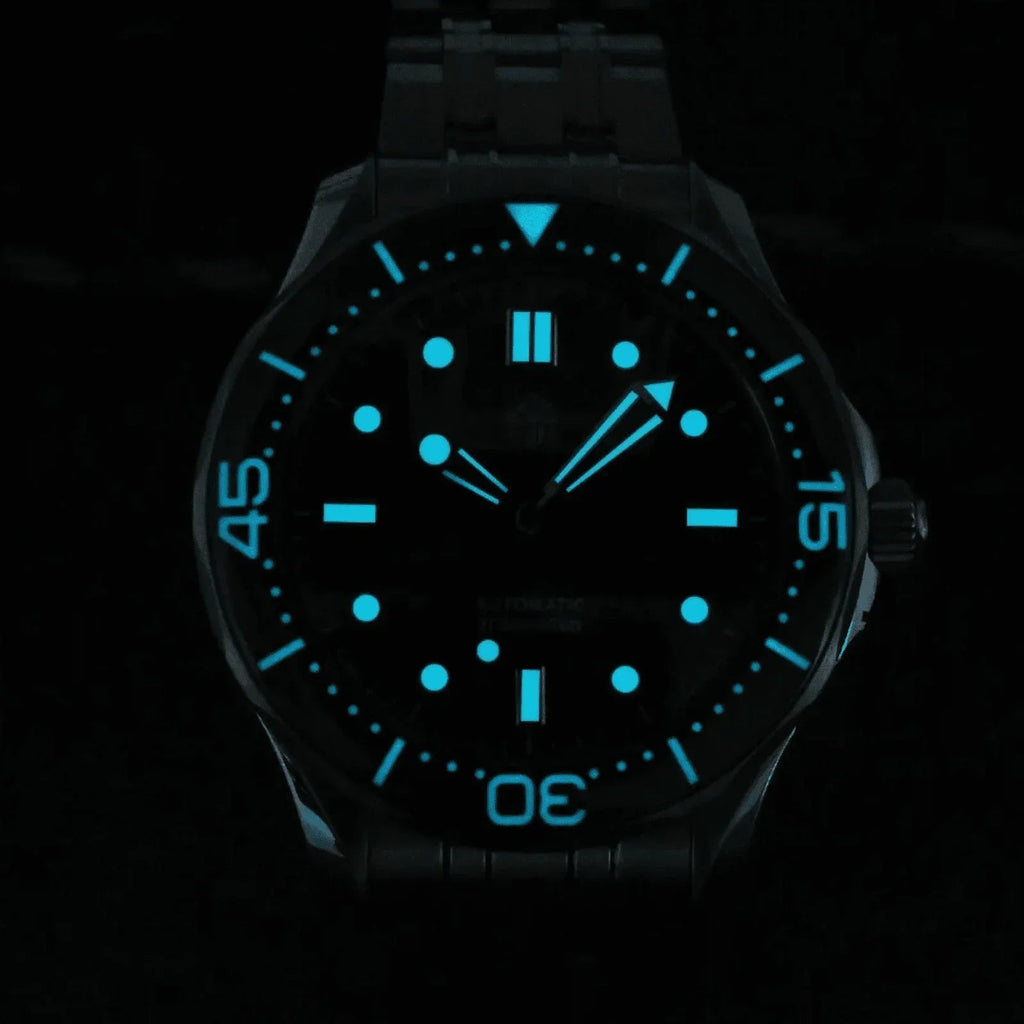 San Martin Sea Ghost Diving Watch SN0088G2 - Blue - DREAM WATCHES