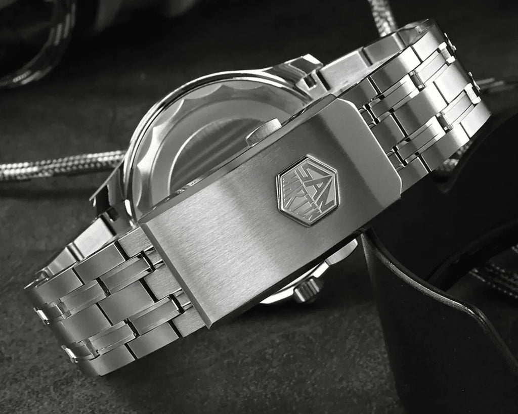 San Martin Sea Ghost Diving Watch SN0088G2 - Blue - DREAM WATCHES