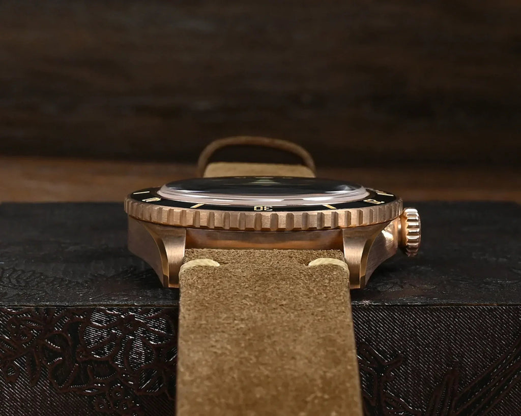 San Martin Vintage 6200 CuSn8 Bronze Luxury Men SN004-Q-B - PT5000 - DREAM WATCHES