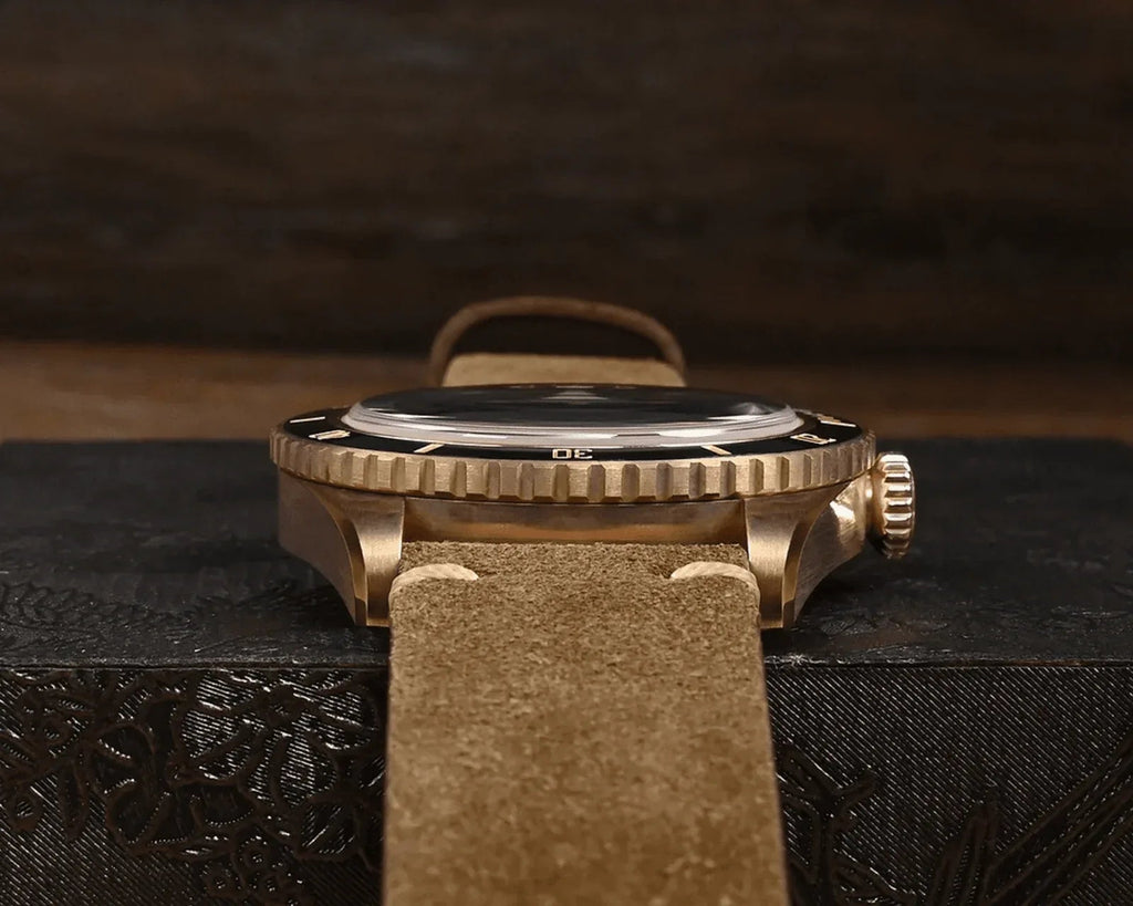 San Martin Vintage 6200 CuSn8 Bronze Luxury Men SN004-Q-B - PT5000 - DREAM WATCHES