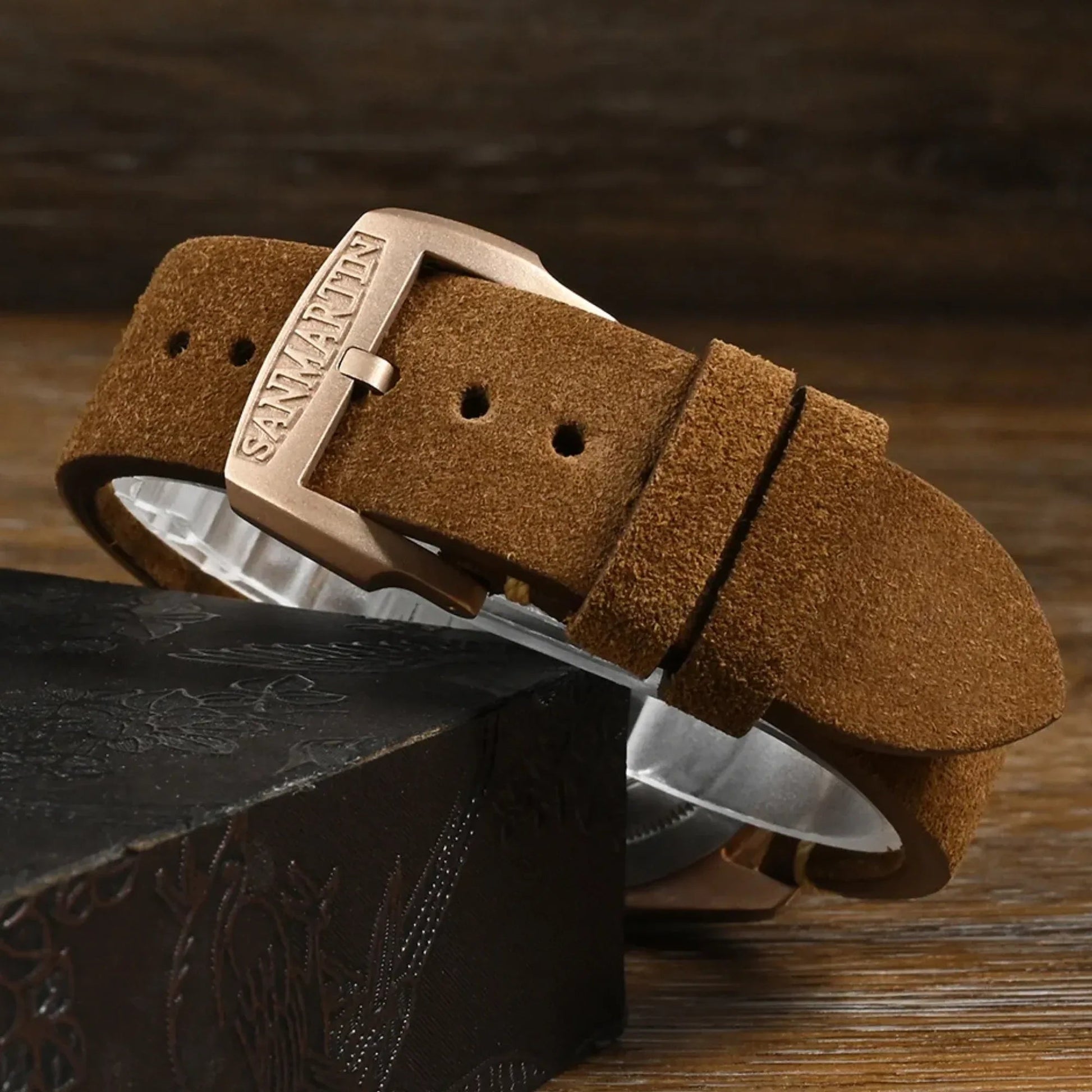 San Martin Vintage 6200 CuSn8 Bronze Luxury Men SN004-Q-B - PT5000 - DREAM WATCHES