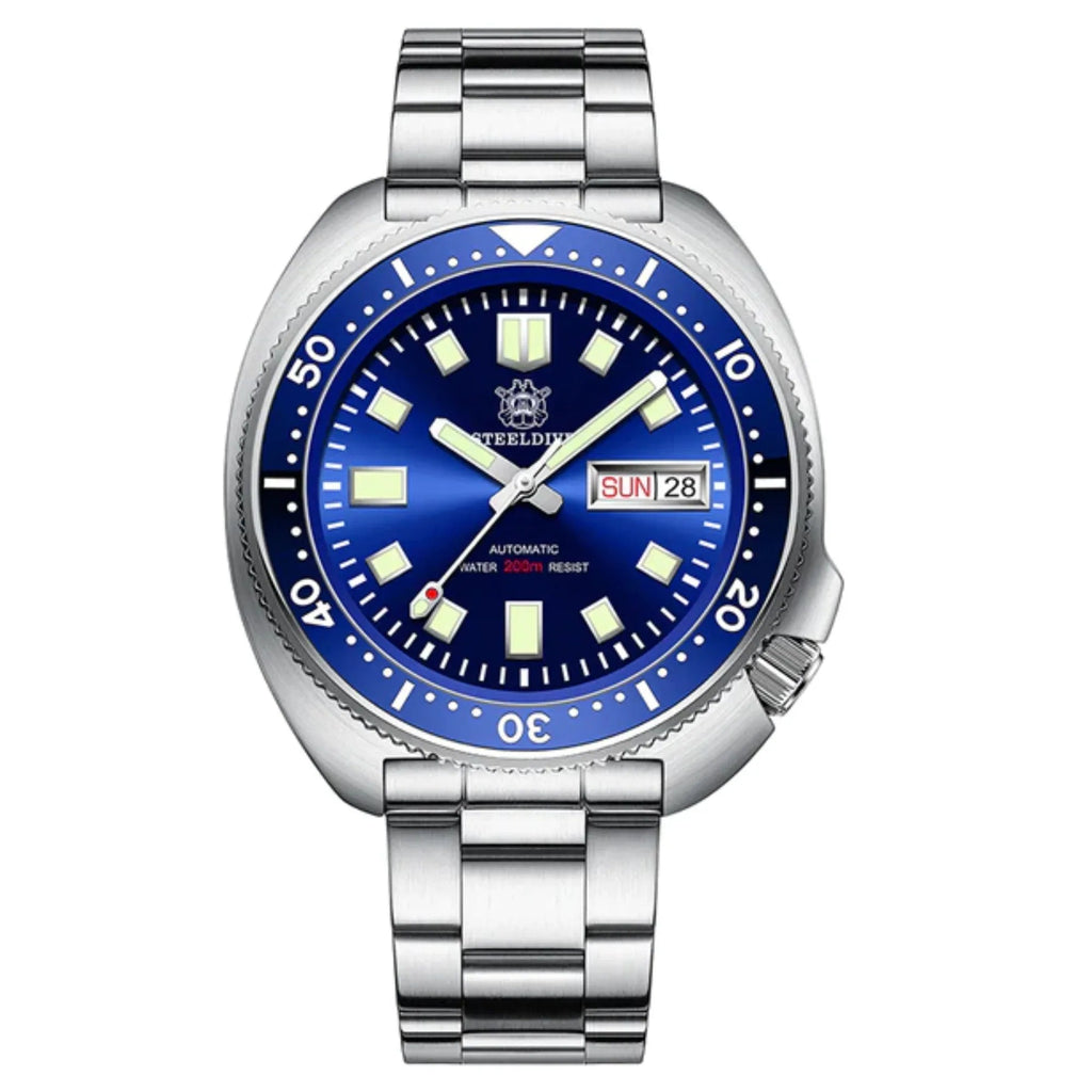SD1970W NH36 Automatic 6309 Turtle Dive Watch - Blue Dial - DREAM WATCHES