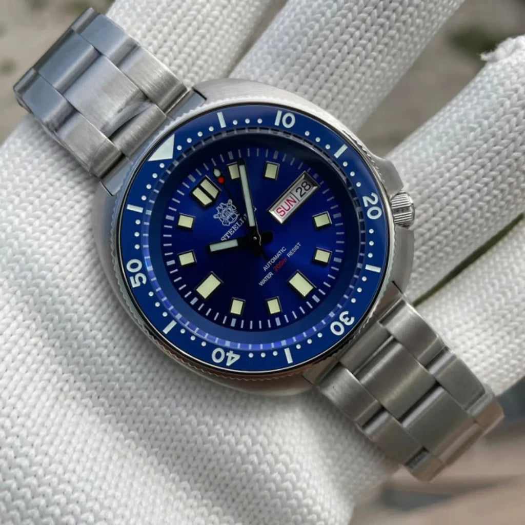 SD1970W NH36 Automatic 6309 Turtle Dive Watch - Blue Dial - DREAM WATCHES