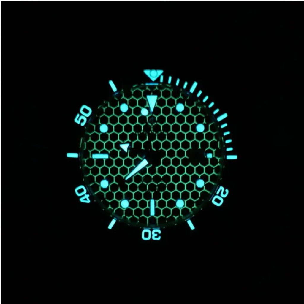 SEATURTLE.OCEAN(TITANIUM) - Automatic Titanium Diver Watch | Black - DREAM WATCHES