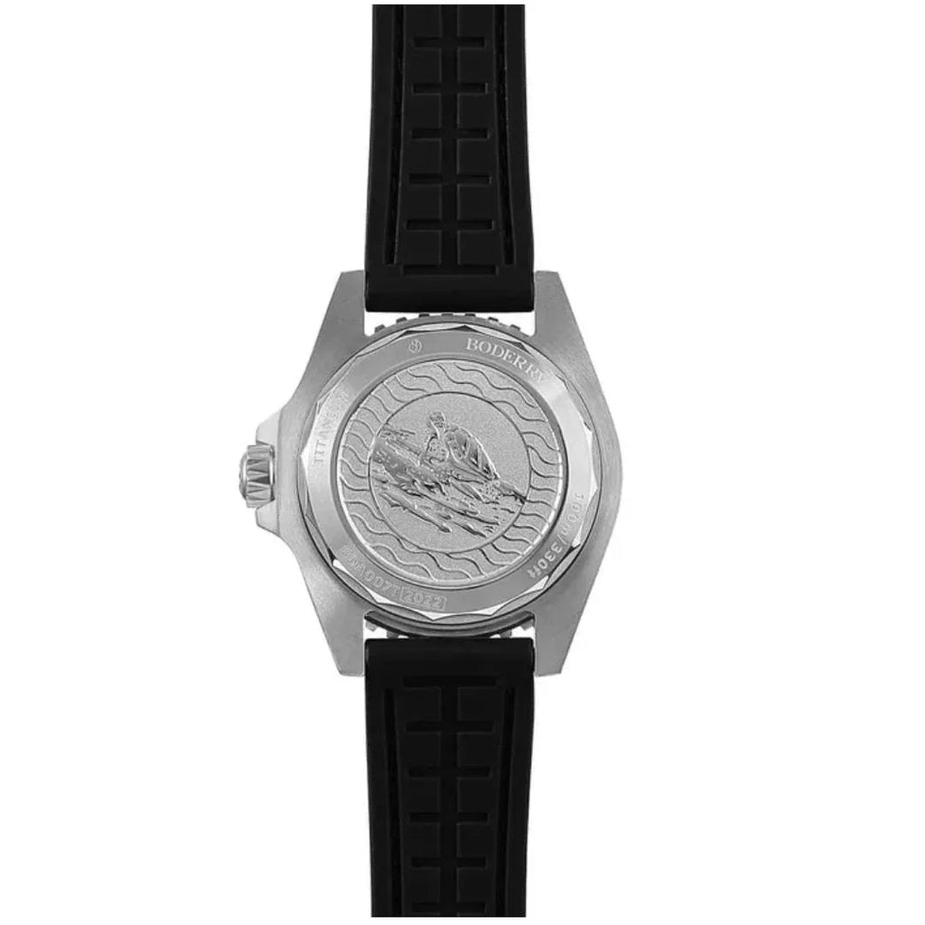 SEATURTLE.OCEAN(TITANIUM) - Automatic Titanium Diver Watch | Black - DREAM WATCHES