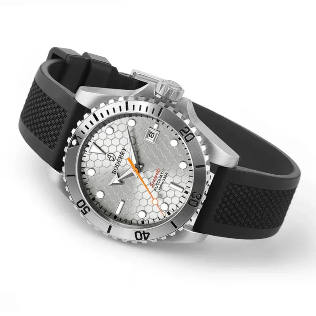 SEATURTLE.OCEAN(TITANIUM) - Automatic Titanium Diver Watch | Titanium Gray - DREAM WATCHES