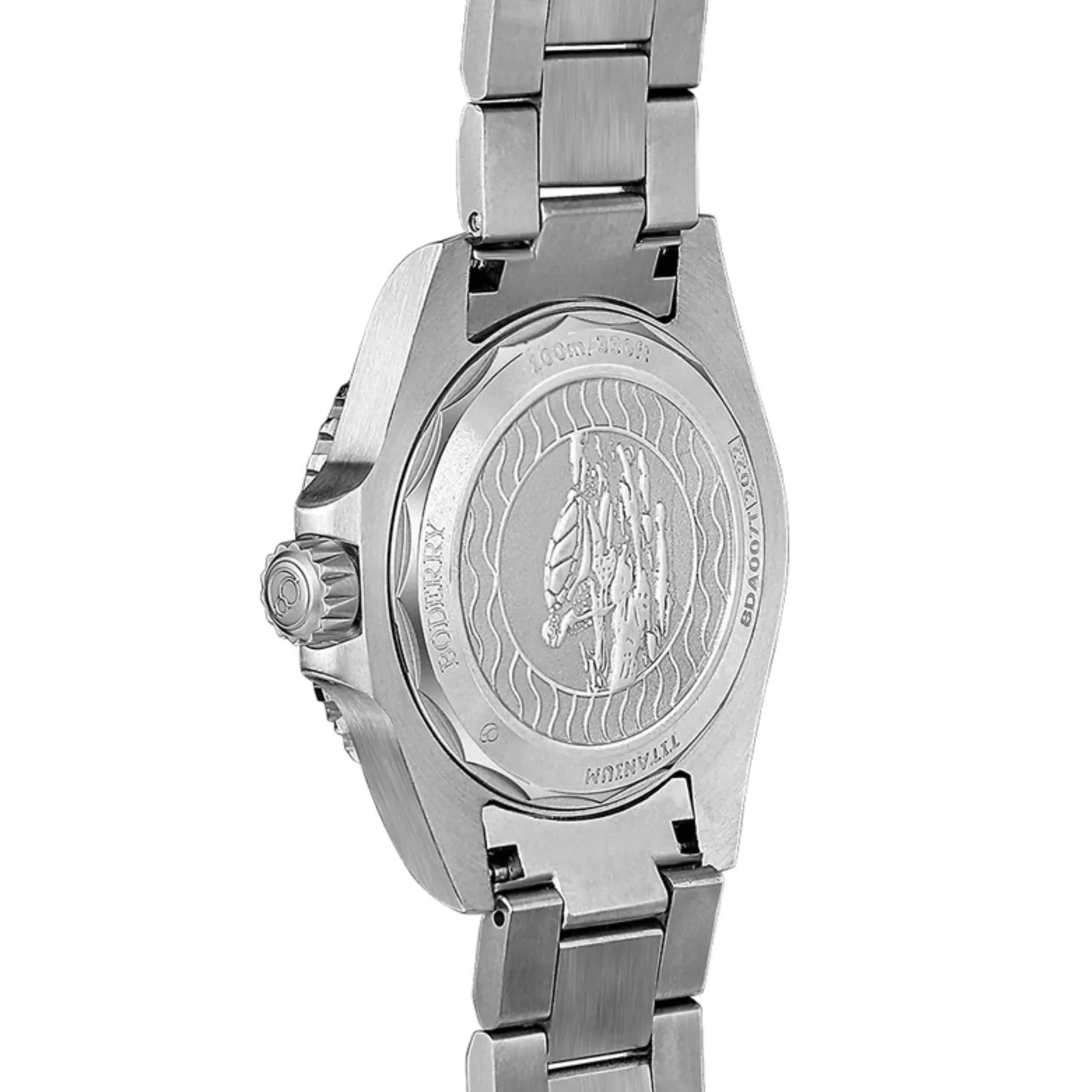 SEATURTLE.OCEAN(TITANIUM) - Automatic Titanium Diver Watch | Titanium Gray/Ti-bracelet - DREAM WATCHES