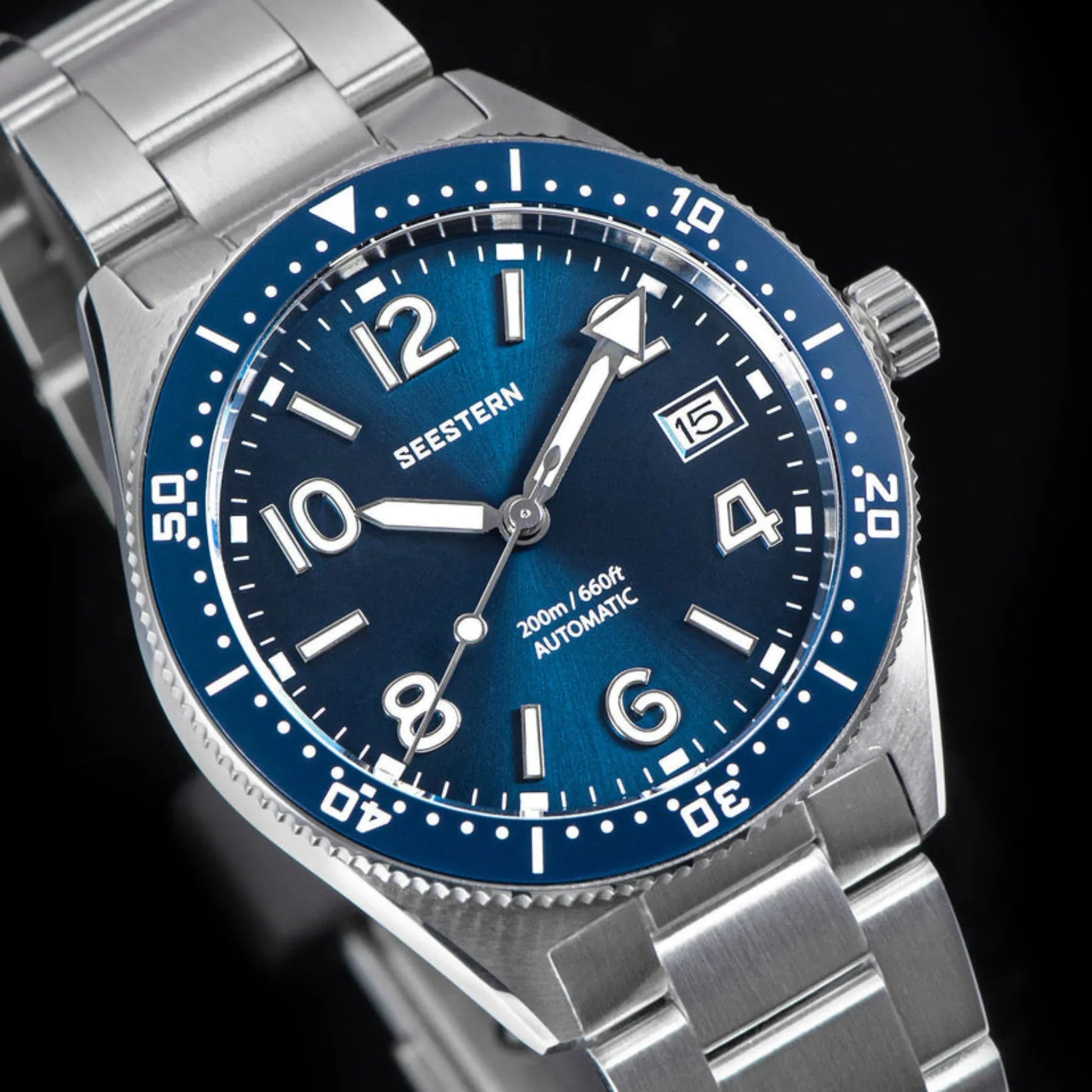 Seestern 434 Professional Diver Automatic 200m Water Resistant - V2 - DREAM WATCHES