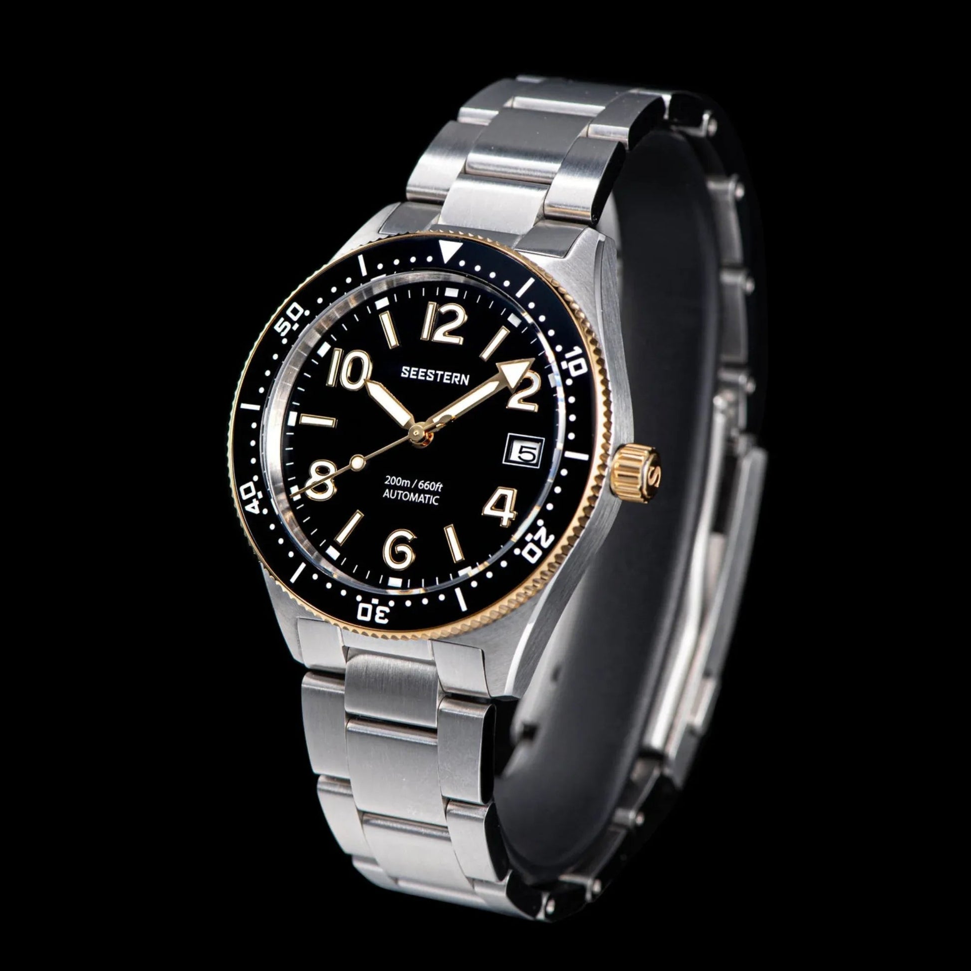 Seestern 434 Professional Diver Automatic 200m Water Resistant - V2 - DREAM WATCHES