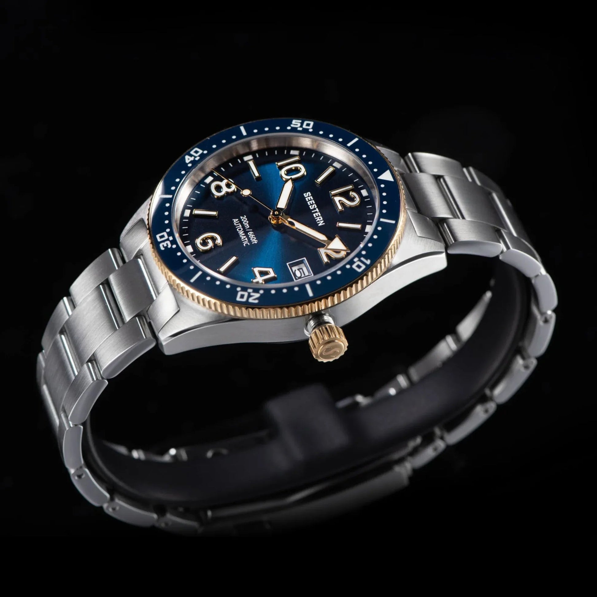 Seestern 434 Professional Diver Automatic 200m Water Resistant - V2 - DREAM WATCHES