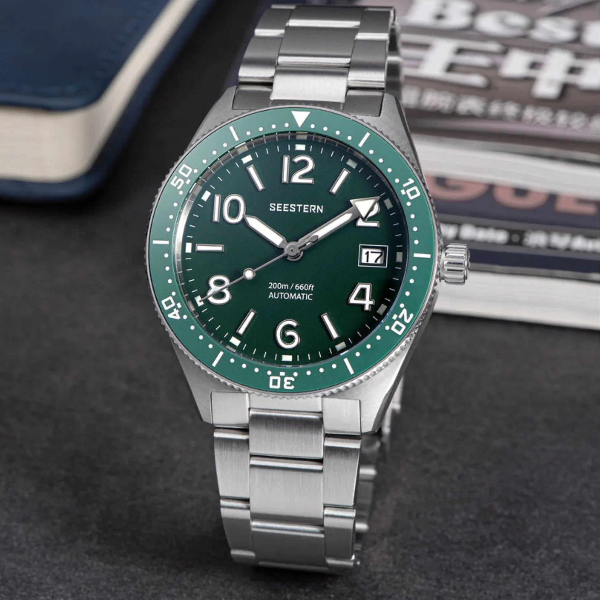 Seestern 434 Professional Diver Automatic 200m Water Resistant - V2 - DREAM WATCHES
