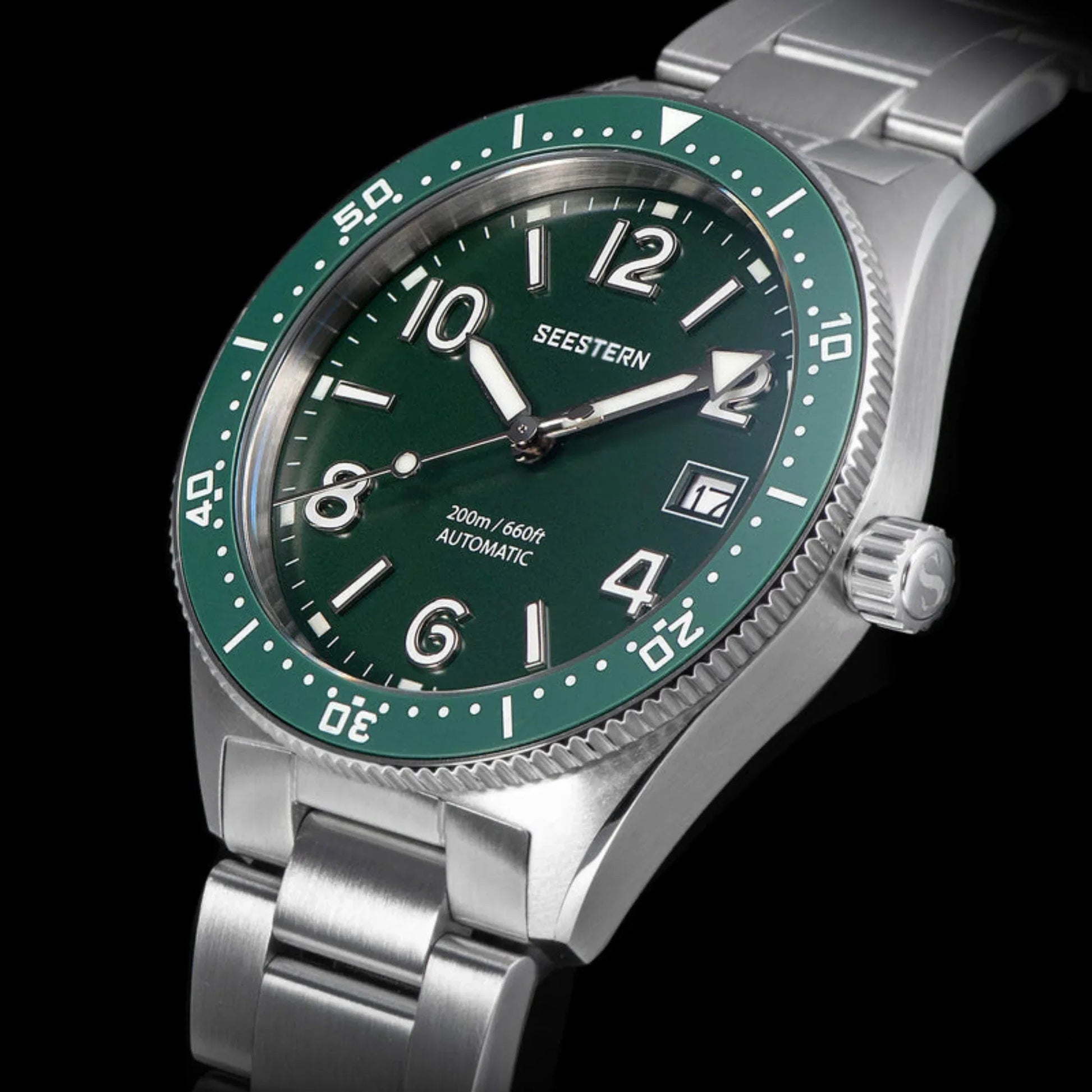 Seestern 434 Professional Diver Automatic 200m Water Resistant - V2 - DREAM WATCHES
