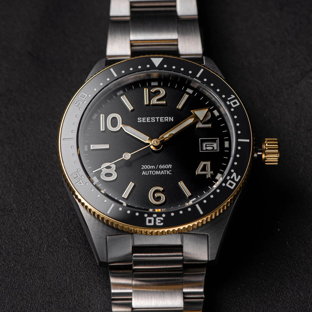 Seestern 434 Professional Diver Automatic 200m Water Resistant - V2 - DREAM WATCHES