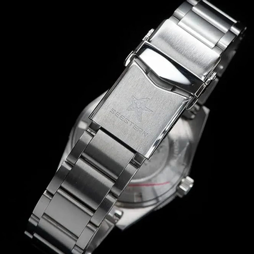 SEESTERN 62MASSLS V3 Diving Watch Men Automatic Mechanical Wristwatch Luminous Bezel Waterproof NH35 Movement Sapphire Glass Bracelet - DREAM WATCHES
