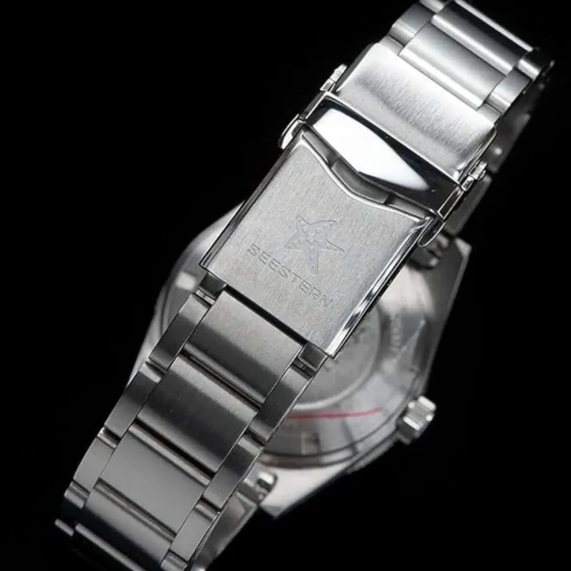 SEESTERN 62MASSLS V3 Diving Watch Men Automatic Mechanical Wristwatch Luminous Bezel Waterproof NH35 Movement Sapphire Glass Bracelet - DREAM WATCHES