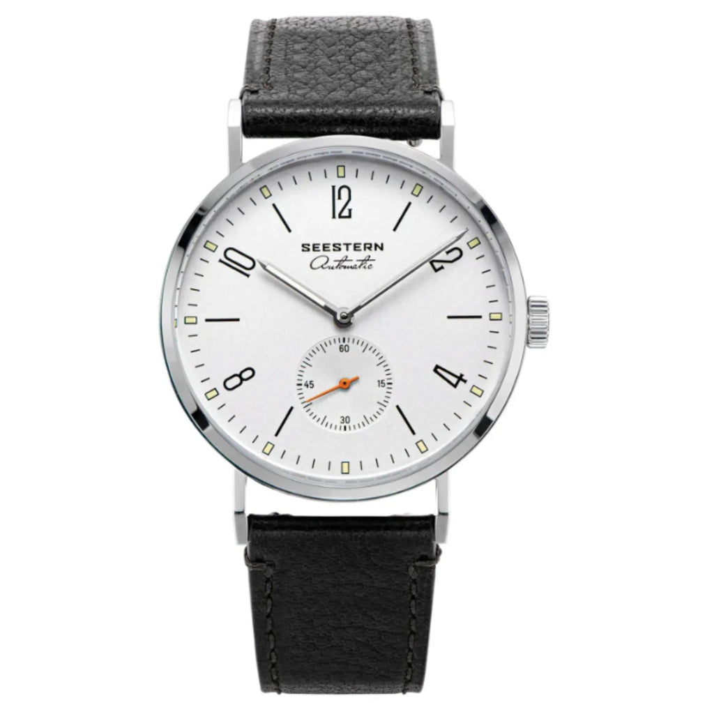 Seestern Automatic S382 38mm White Dial Classic Automatic Watch - DREAM WATCHES
