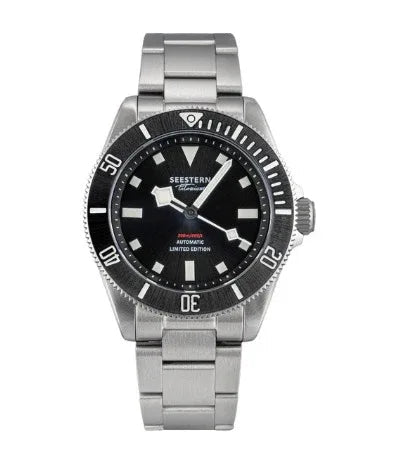 SEESTERN S430 Titanium Diver Watch for Men Automatic Mechanical Wristwatch NH38 Movement Sapphire Glass 20ATM Waterproof Luminous New - Black - DREAM WATCHES