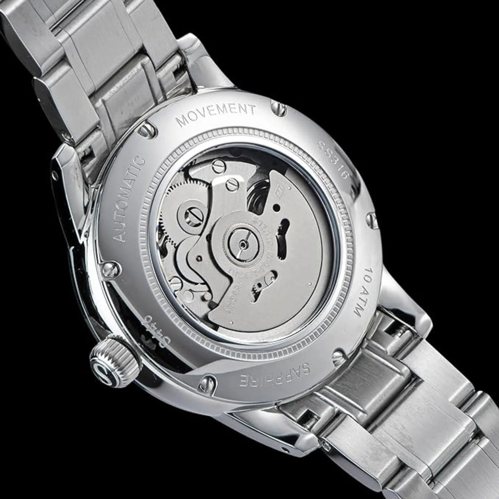 Seestern S446 GMT Watch Red Dial (Seiko NH34 GMT movement) - DREAM WATCHES