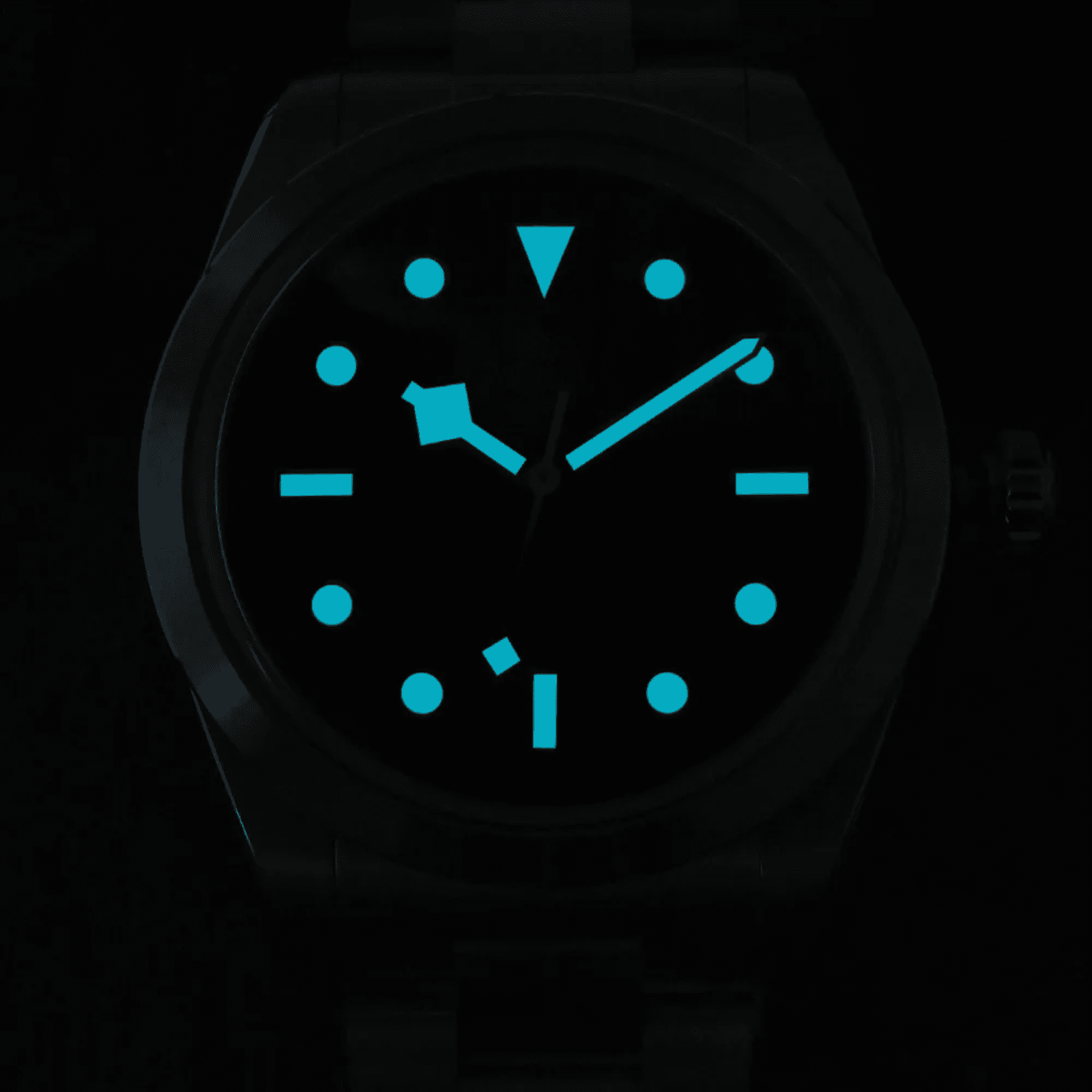 San Martin 38mm Enamel Dial Explore Watch SN0107-G6 - BLUE san martin watches india online