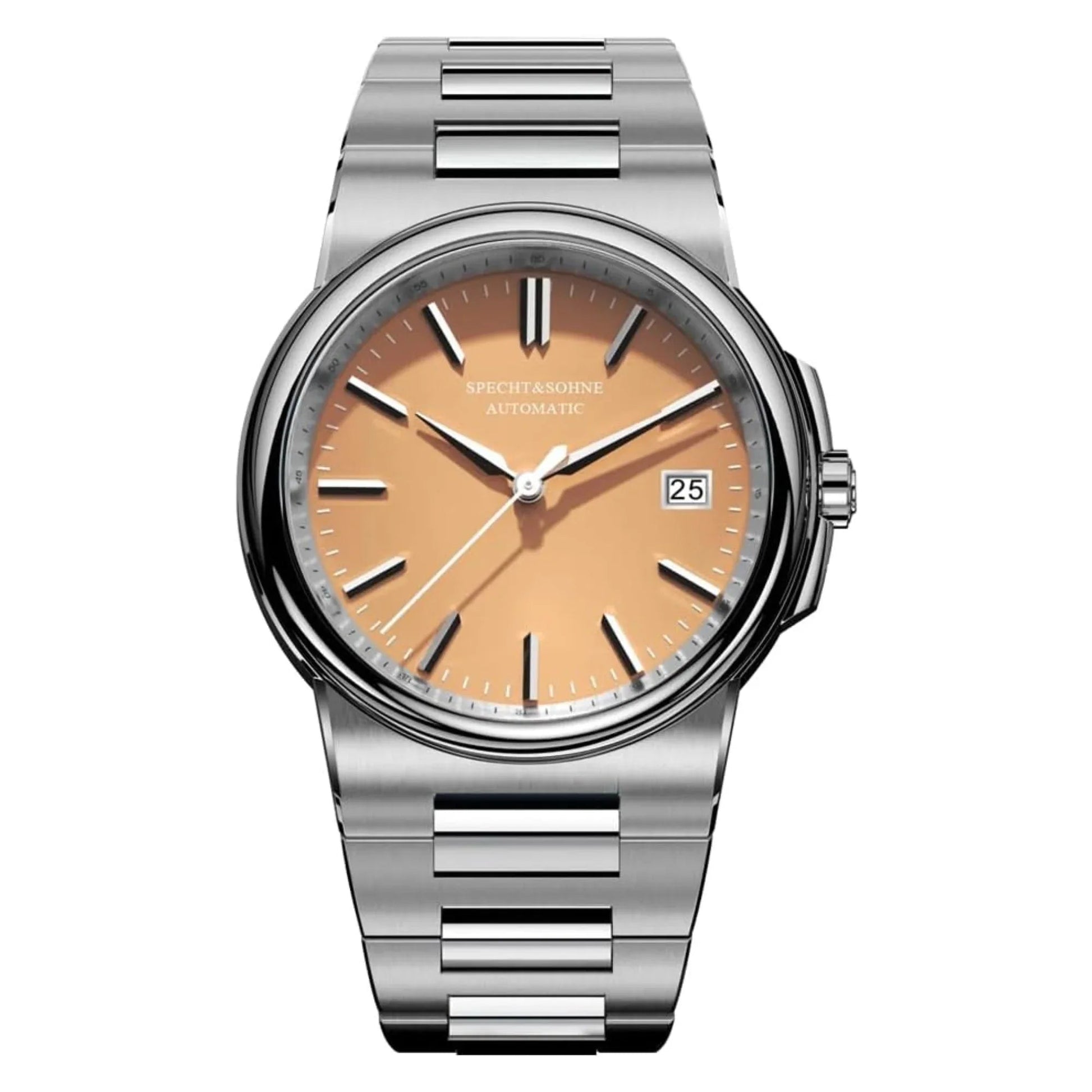 Specht & Sohne Seiko NH35 movement - Salmon Dial | Dream Watches