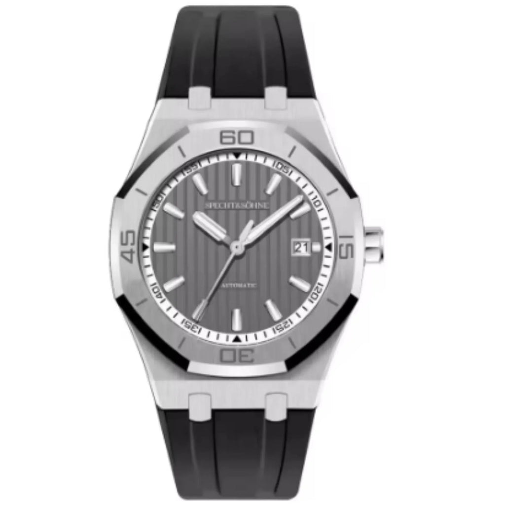 Specht & Sohne 40mm Automatic Mechanical Watches Rubber Relogio Masculino Waterproof - DREAM WATCHES