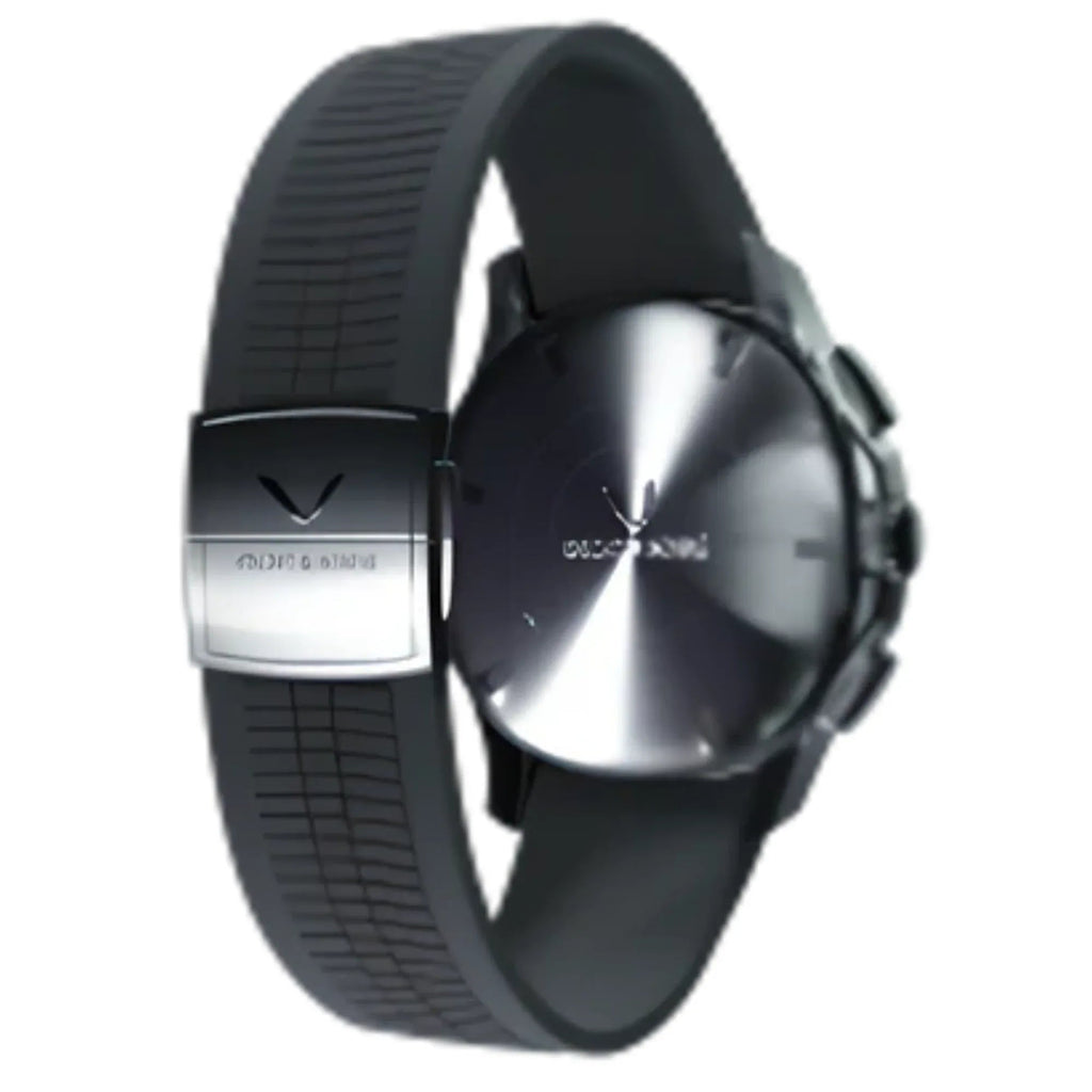 SPECHT & SOHNE 42MM Mens Japanese Movement Chronograph Quartz Wristwatch 50M Waterproof - Black - DREAM WATCHES