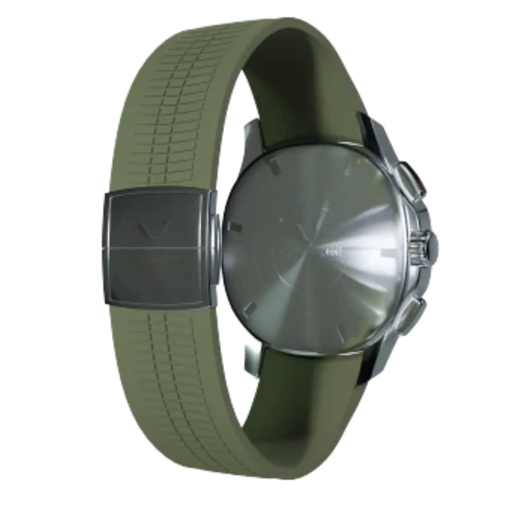 SPECHT & SOHNE 42MM Mens Japanese Movement Chronograph Quartz Wristwatch 50M Waterproof - Green - DREAM WATCHES