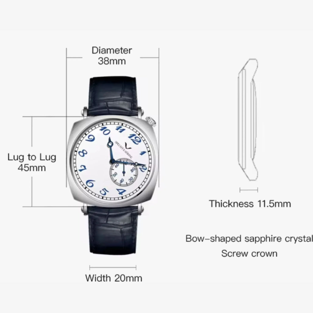 Specht & Söhne Heritage Blue Edition SP-1921 - DREAM WATCHES
