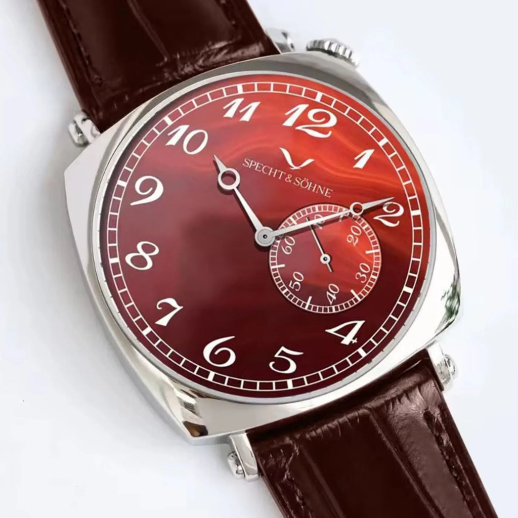 Specht & Söhne Heritage Red SP1921 Men's Automatic Mechanical Watch - DREAM WATCHES