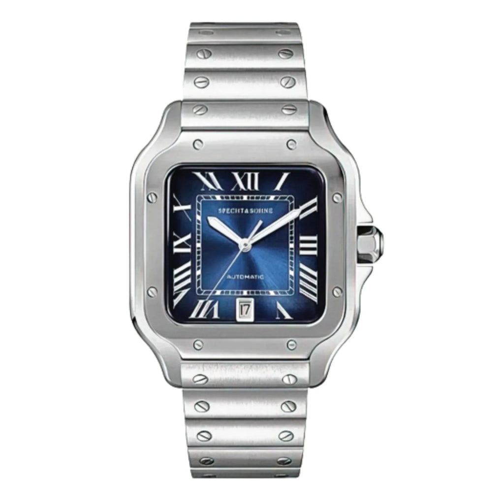 SPECHT & SOHNE Homage Luxury Automatic Wrist Watch Unisex - Blue - DREAM WATCHES